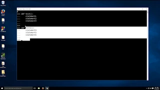 Python programming - Indentation