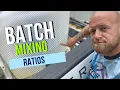 Batch Mixing Ratios Pressure Washing House Washing Soft Washing