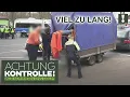 Transporter mit ÜBERDIMENSIONALER Ladung! Alles sicher? | Achtung Kontrolle