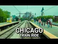 Chicago Metra Train Ride - South Side 87th Street To Millennium Station On Saturday May 23 2026 4K