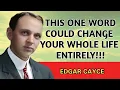 Download Lagu This ONE Word Could Change Your Life | Edgar Cayce