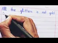 "All That Glitters is Not Gold | Moral Story in English for Students & Competitive Exams"