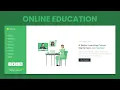 How To Make A Responsive Online Education Website Design With HTML CSS SASS Vanilla JavaScript