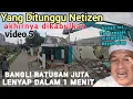 AKHIRNYA RUMAH PALING MEWAH DI KALI WADAS KARANG SINOM DI RATAKAN TANPA AMPUN , RATUSAN JUTA LENYAP