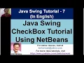 Java Swing Checkbox JCheckBox tutorial