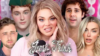 Peter Pan Actor Speaks Out Against Stalkers David Dobrik OBSESSED With Corinna Just Trish Ep 302