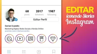 Como Criar e Personalizar Ícones do Stories do Instagram?