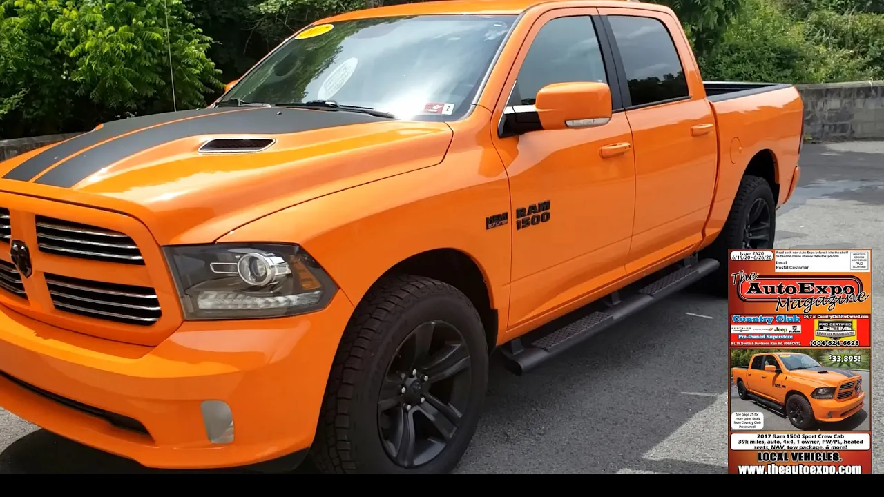 2017 Ram 1500 for sale in Clarksburg, WV and featured on the Cover of the Auto Expo Magazine!