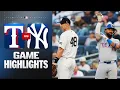 Rangers vs Yankees Game Highlights 26 MLB Highlights