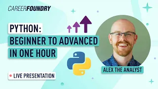 Python Beginner to Advanced in One Hour CareerFoundry Webinar