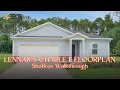 Home Tour of Lennar s Charle II Floor Plan in Jacksonville FL