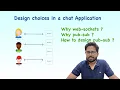 Design choices for chat application using Redis Websocket