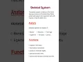 Skeletal System Anatomy and Functions Explained Simply