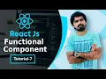 React Js Tutorial in Hindi Urdu - Functional Component