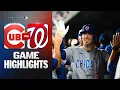 Cubs vs Nationals Highlights 26 MLB Highlights