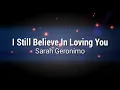 Download Lagu I STILL BELIEVE IN LOVING YOU | SARAH GERONIMO