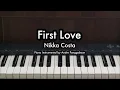 Download Lagu First Love - Nikka Costa | Piano Karaoke by Andre Panggabean