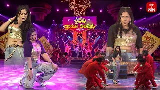 okka magaadu song bhavana dance performance sridevi drama company 30th november 2025 etv