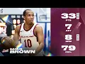 Darius Brown Erupts For Career-High 33 PTS 8 3PM In Charge 20 PT Comeback Win