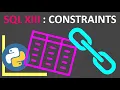 SQL Constraints Data Science Code