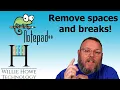 Remove Line Breaks and Spaces From Files Quickly and Easily With Notepad