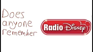 does anyone remember radio disney