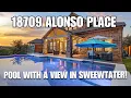 18709 Alonso Place Private Pool and Views in Sweetwater