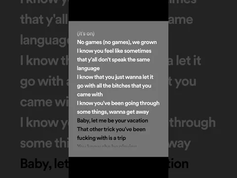 Download MP3 Big Sean - I Know (lyrics spotify version) ft. Jhené Aiko