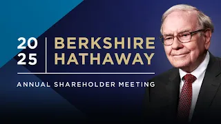 Warren Buffett presides over the 2025 Berkshire Hathaway annual shareholder meeting — 5/3/25