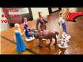 Frozen cake topper Figures Set 6Pcs Frozen cake decorations for Frozen party supplier birt ay
