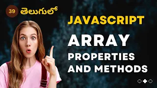 JavaScript Array Properties Methods - 39 JavaScript 4K