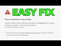 How To Fix HSTS Error in Google Chrome Your Connection is Not Private
