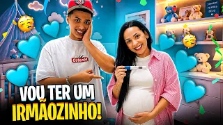Vou Ter Um Irmãozinho Ela Ta GRÁVIDA 🤰🏽👶🏽 