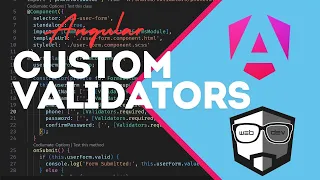 Custom Validators in Angular Simplify Form Validation