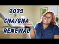 How To Renew Your CNA In 2023