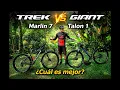 TREK Vs GIANT Marlin 7 and Talon 1 Which is better