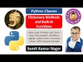 Dictionary Methods in Python Dictionary Built-in Functions Python Dictionary Practical Example