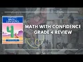 Math With Confidence 4th Grade 6 Month Review Homeschool Curriculum