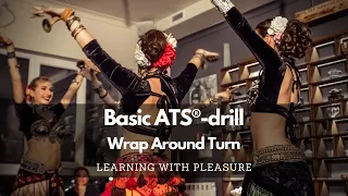 Tribal Bellydance Drill Wrap Around Turn Subtitles