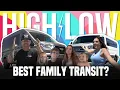 Ford Transit LOW ROOF vs MID ROOF Van Review for large or Growing families Which is best