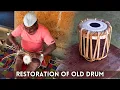 Download Lagu How to restore musical drums | Tabla making process step by step | Musical instrument making