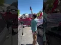 CNTE teachers BLOCK Dennis DeConcini port of entry in Nogales Sonora during national strike