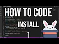 how to code racket - 1 installation
