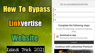 how to bypass linkvertise website latest trick 2021 