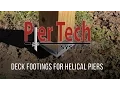 Deck Footings with Helical Piers