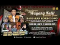 🔴LIVE Wayang Kulit 4 Dalang Kondang BT Gareng Semarang, Dimas Tedjo, Endah Laras, Marwoto \u0026 Kirun CS