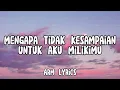 SELAMANYA | USOP (lyrics video)