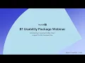 B1 Usability Package Webinar - B1UP AI Assistant \u0026 Web Client