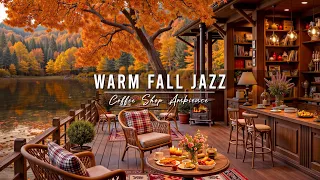Warm Fall Morning Jazz To Study Work Cozy Coffee Shop Ambience Smooth Jazz Instrumental Music  Warm Fall Morning Jazz To Study Work Cozy Coffee Shop Ambience Smooth Jazz Instrumental Music