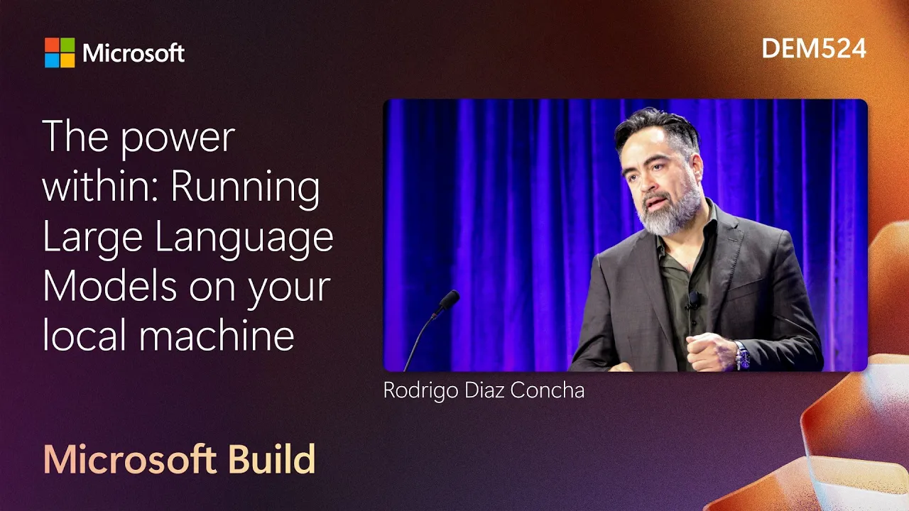 The power within: Running Large Language Models on your local machine | DEM524